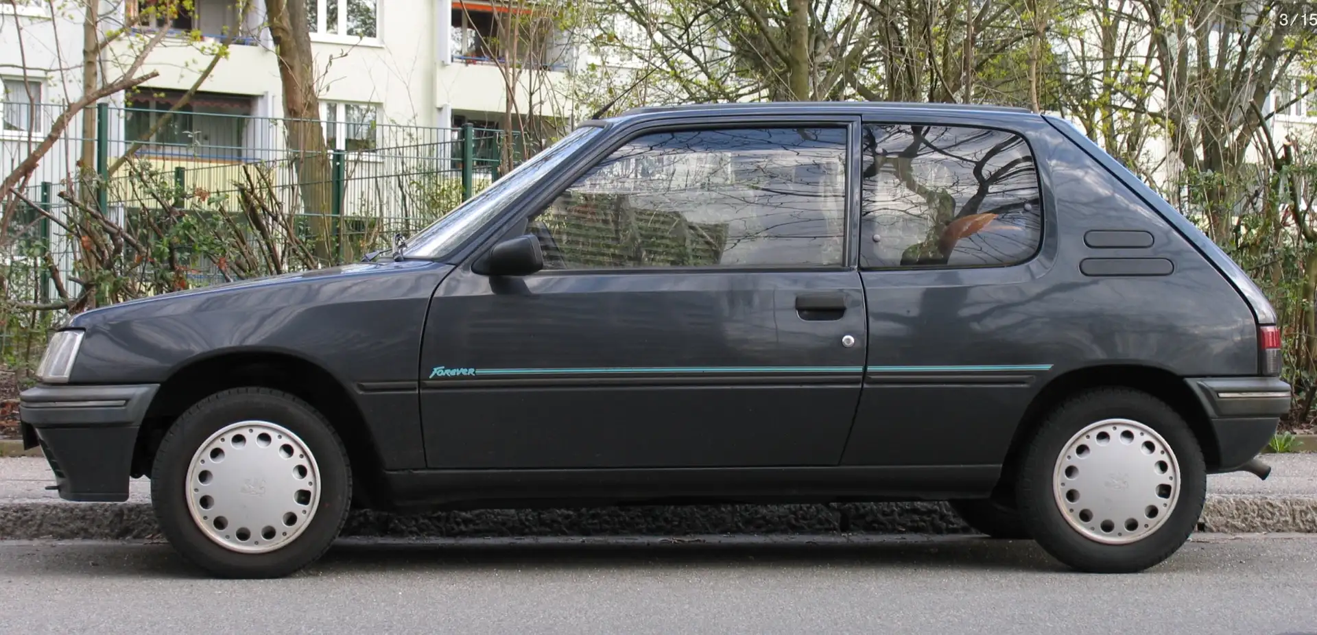 Peugeot 205 205 5p 1.1 GR c/TA 5m Grigio - 1