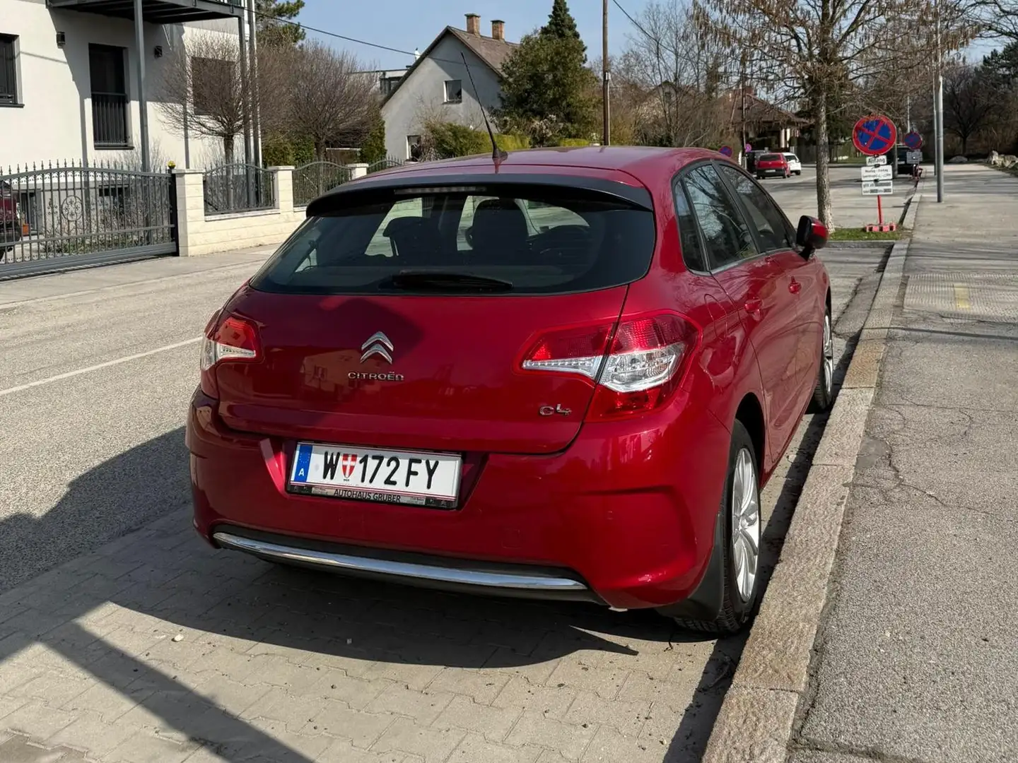 Citroen C4 C4 1,6 VTi Seduction Aut. Seduction Rot - 2