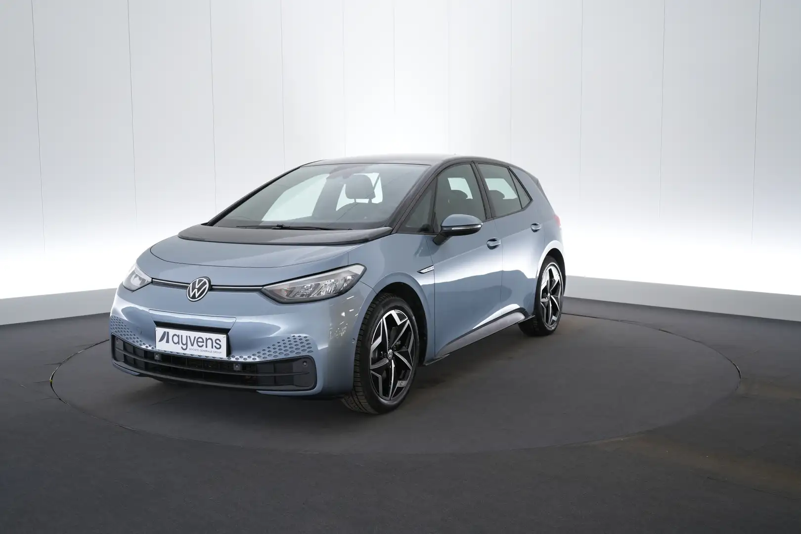 Volkswagen ID.3 82 kWh Pro S LEDER/CUIR LED GPS PDC CAM ACC Verw.Z Bleu - 1