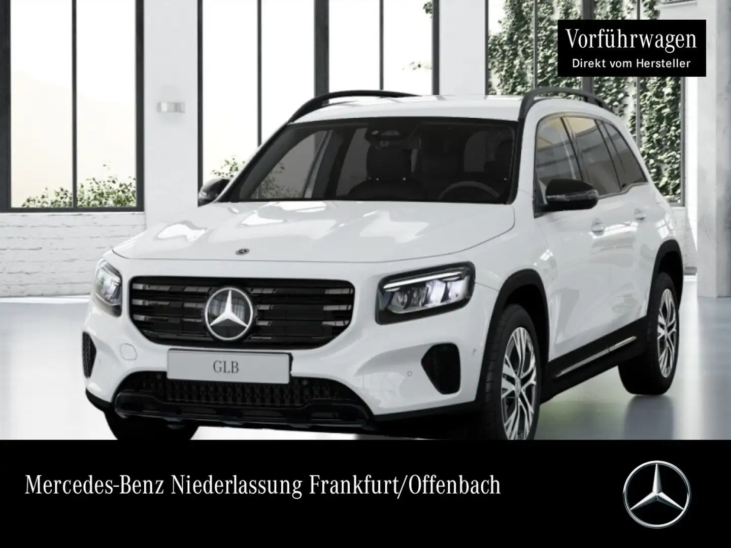Mercedes-Benz GLB 200 PROGRESSIVE+NIGHT+AHK+LED+KAMERA+TOTW+7G Weiß - 1