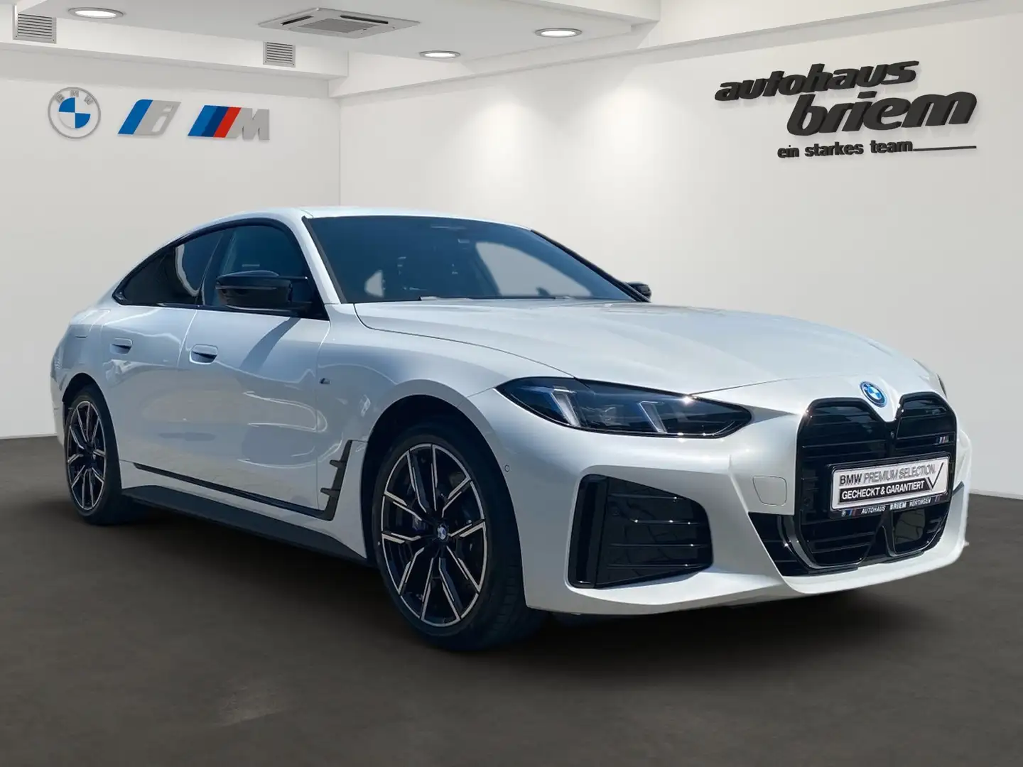 BMW i4 M50 xDrive Gran Coupé HK HiFi DAB LED Shz Weiß - 2