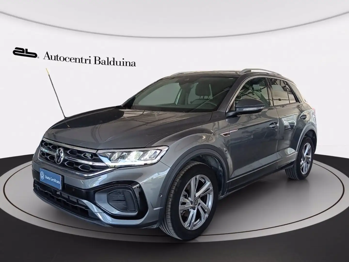 Volkswagen T-Roc 1.0 tsi r-line 110cv Grigio - 1