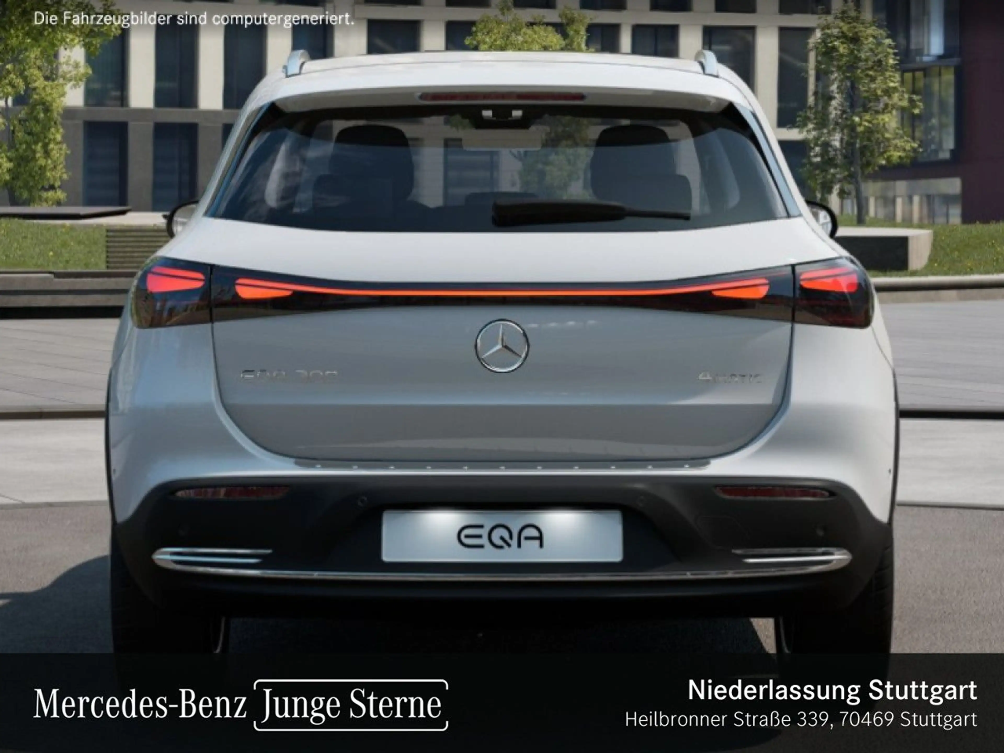 Mercedes-Benz EQA 300 4M PROG+ADVANCED+KAMERA+SPUR — photo 9