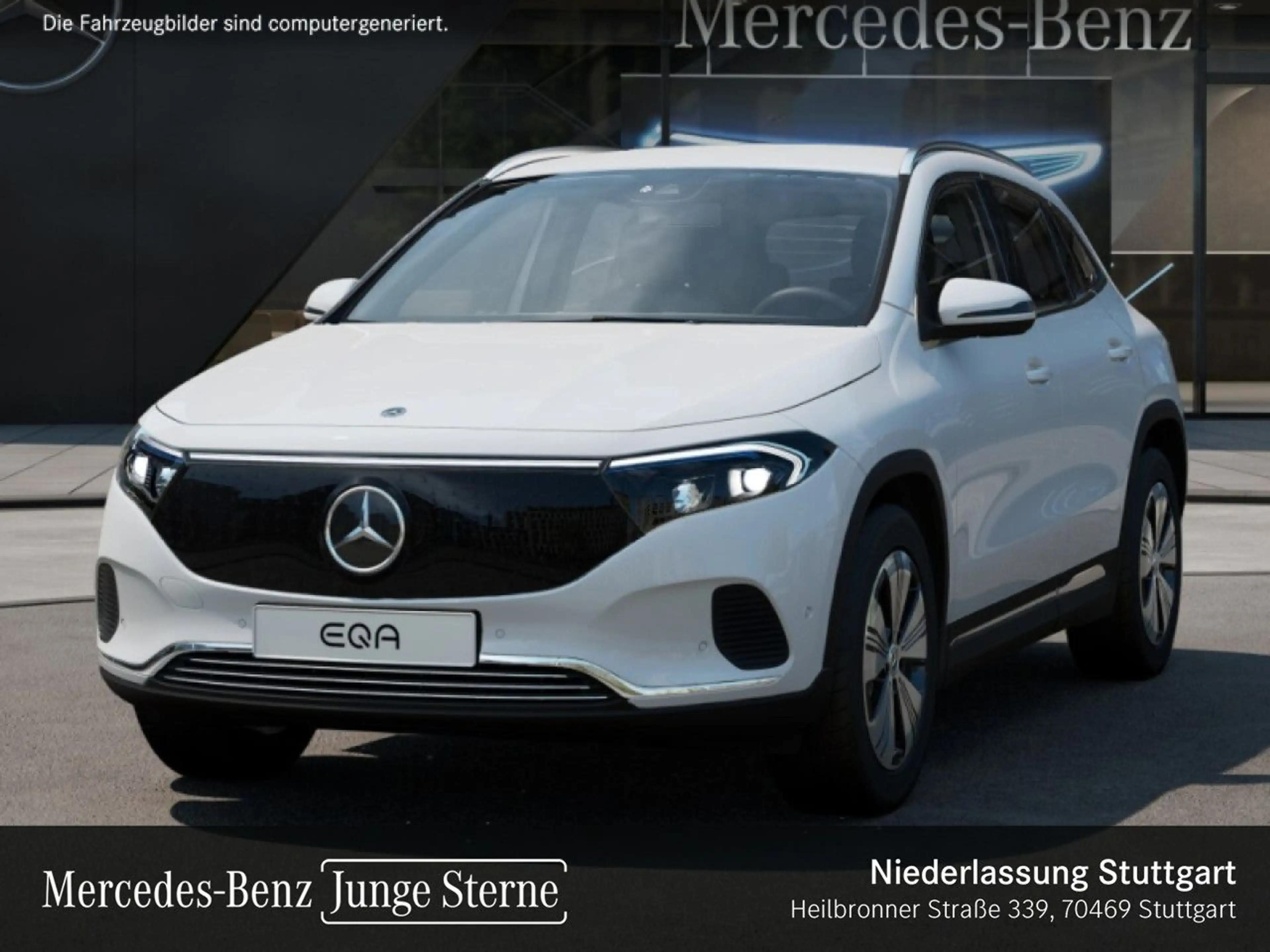 Mercedes-Benz EQA 300 4M PROG+ADVANCED+KAMERA+SPUR — photo 2
