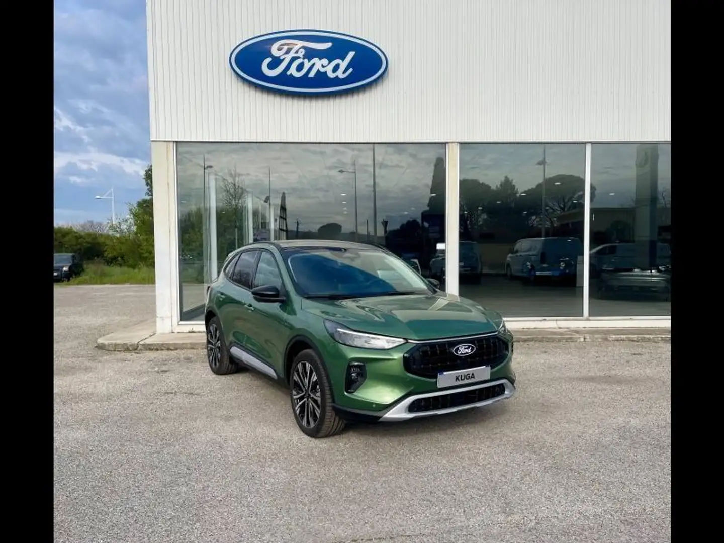 Ford Kuga 2.5 Duratec 180ch Hybrid FlexiFuel Active X Powers Vert - 2