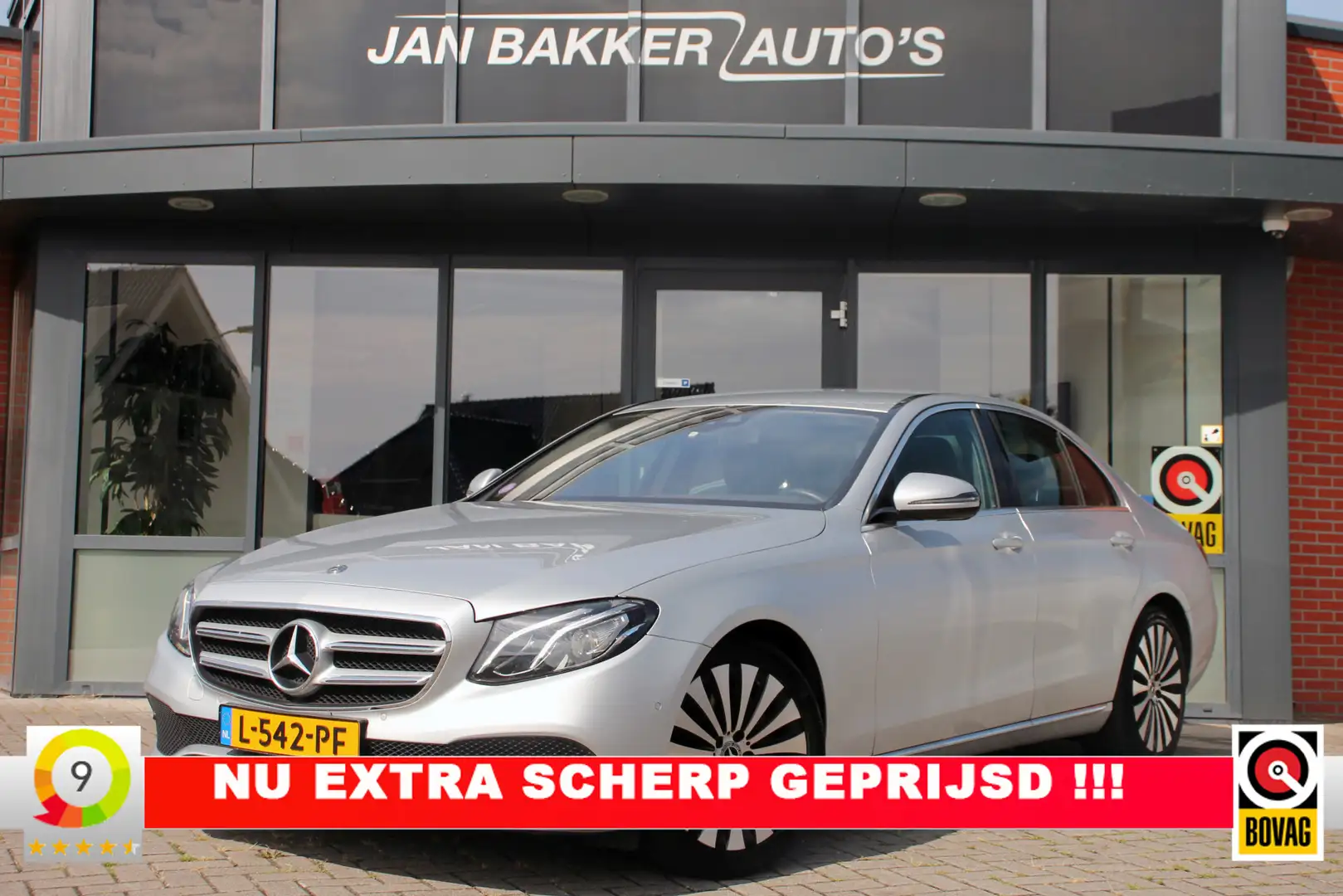 Mercedes-Benz E 300 Avantgarde limousine ✅ Elec.trekhaak ✅ WideScreen Zilver - 1