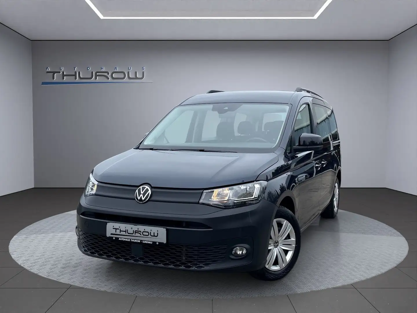 Volkswagen Caddy Maxi 2.0 TDI 4Motion 7-Sitzer Navi SH AHK Bleu - 1