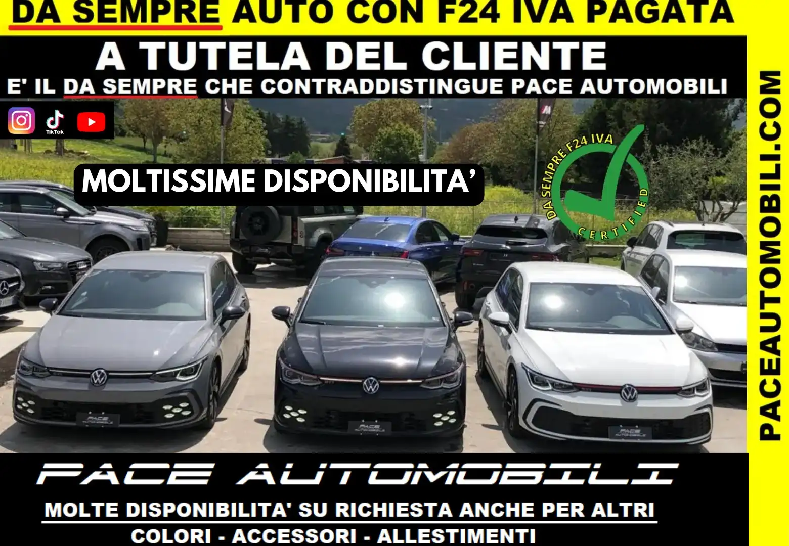 Volkswagen Golf GTI IQ LIGHT MATRIX LED DSG ACC NAVI KAMERA PDC Bianco - 1