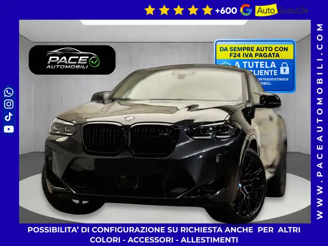 BMW X4 M COMPETITION 21" TETTO ACC LED BLACK PACK H/K HUD