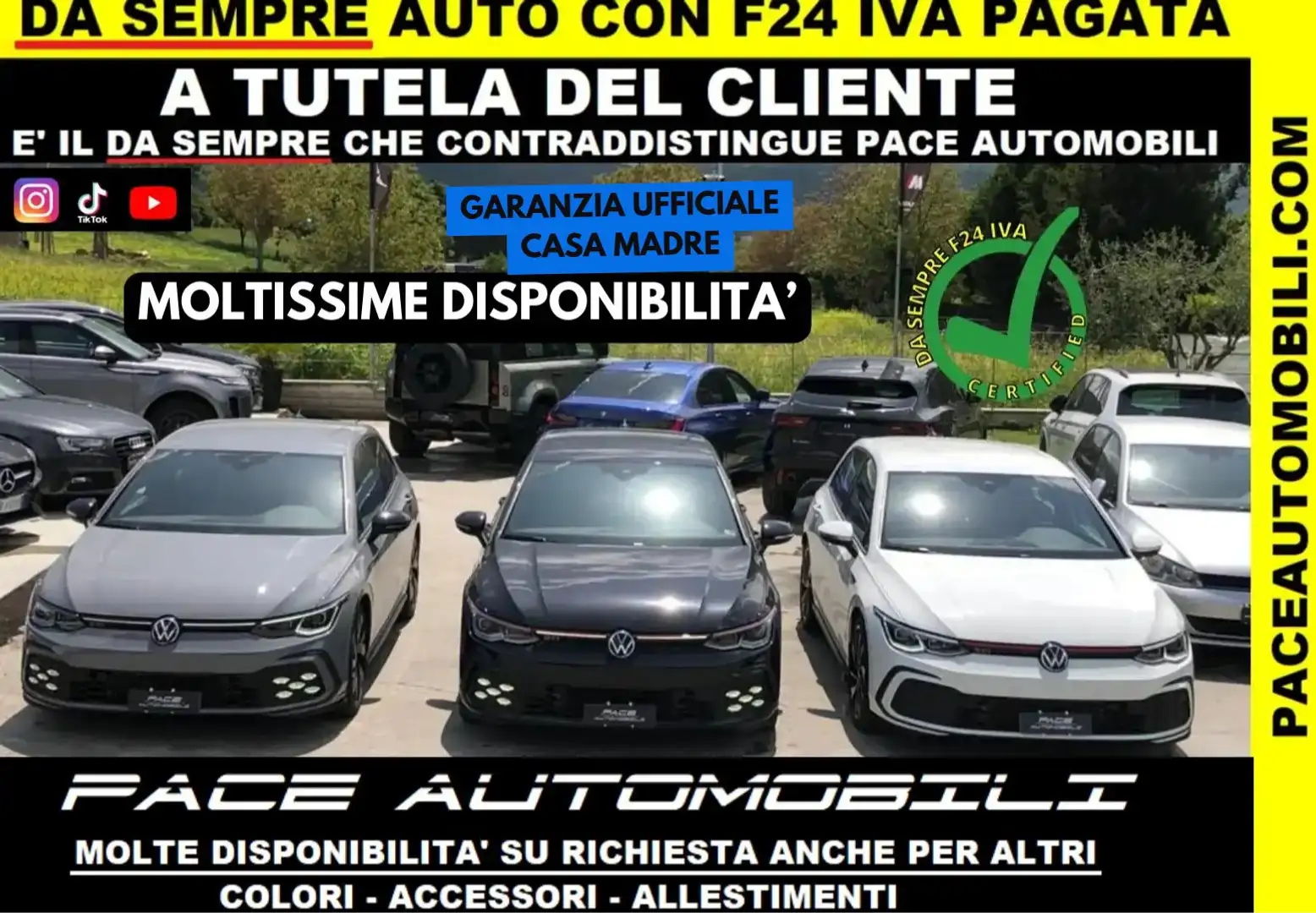 Volkswagen Golf GTI IQ LIGHT MATRIX LED DSG ACC NAVI KAMERA PDC Bianco - 1