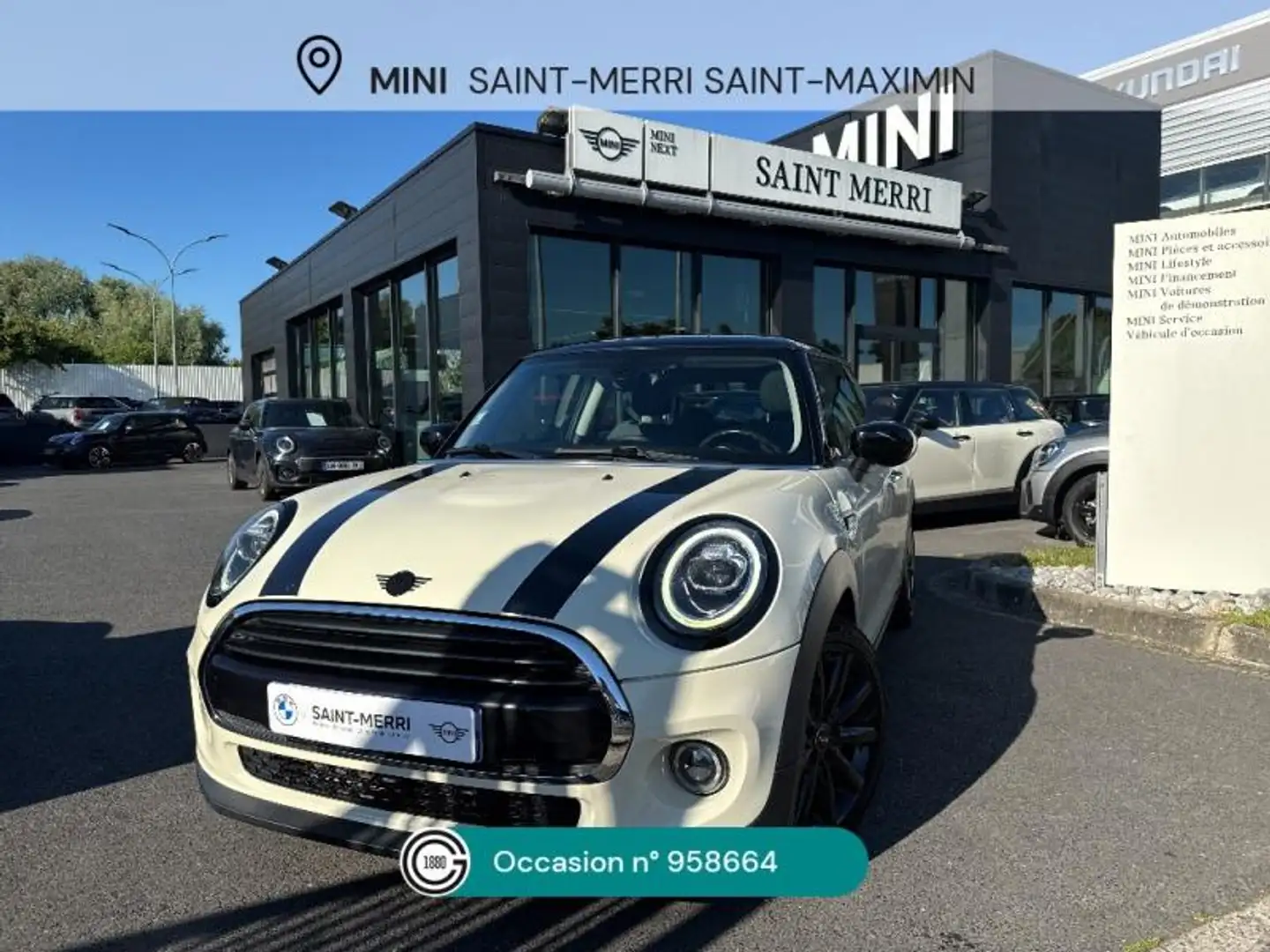 MINI Cooper Cooper 136ch BVA Wit - 1