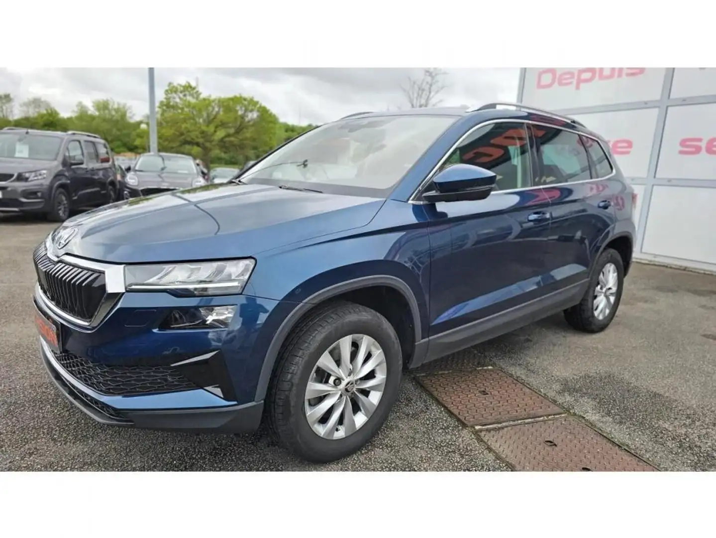 Skoda Karoq AMBITION 1.5 TSI 150cv DSG7 + Pack Parking +  Design + Pack Hiver Plus Bleu - 2