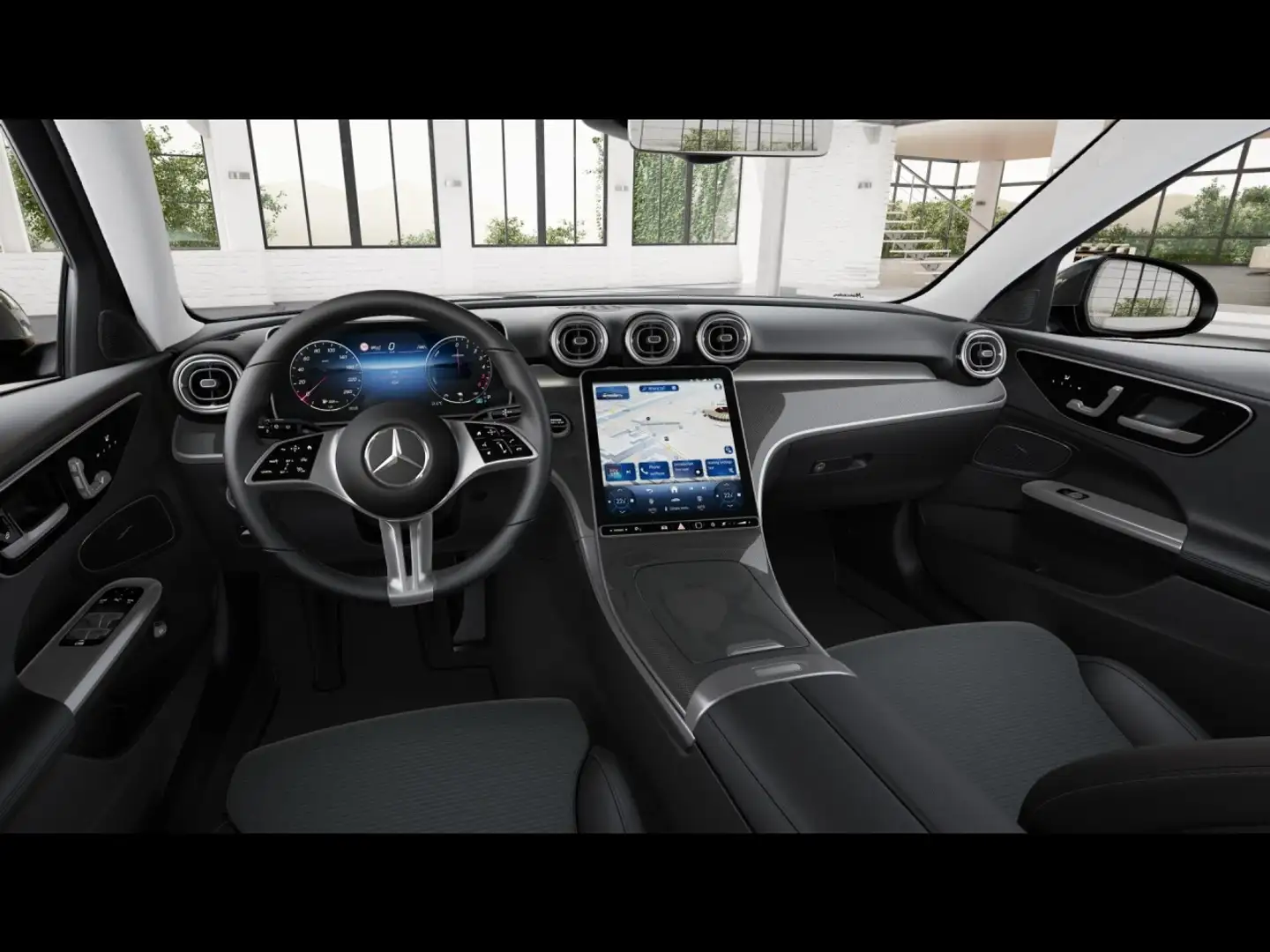 Mercedes-Benz C 300 de T Avantgarde Panorama Distronic AHK 360° Schwarz - 2