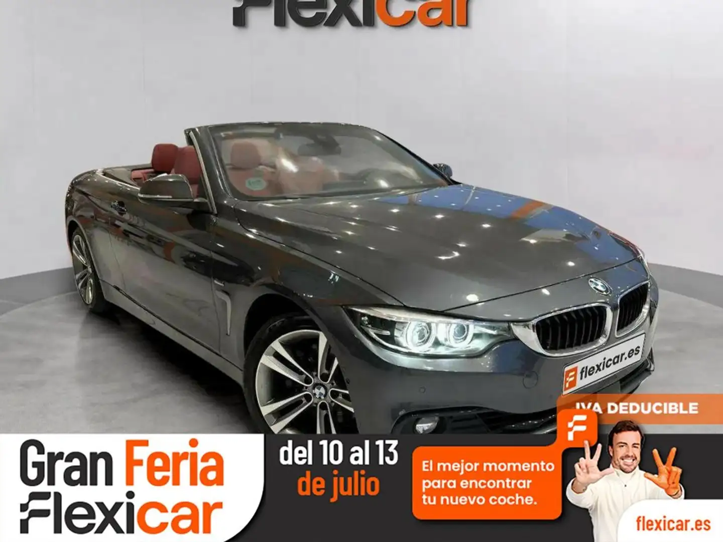 BMW 430 430i Auto. Gris - 1