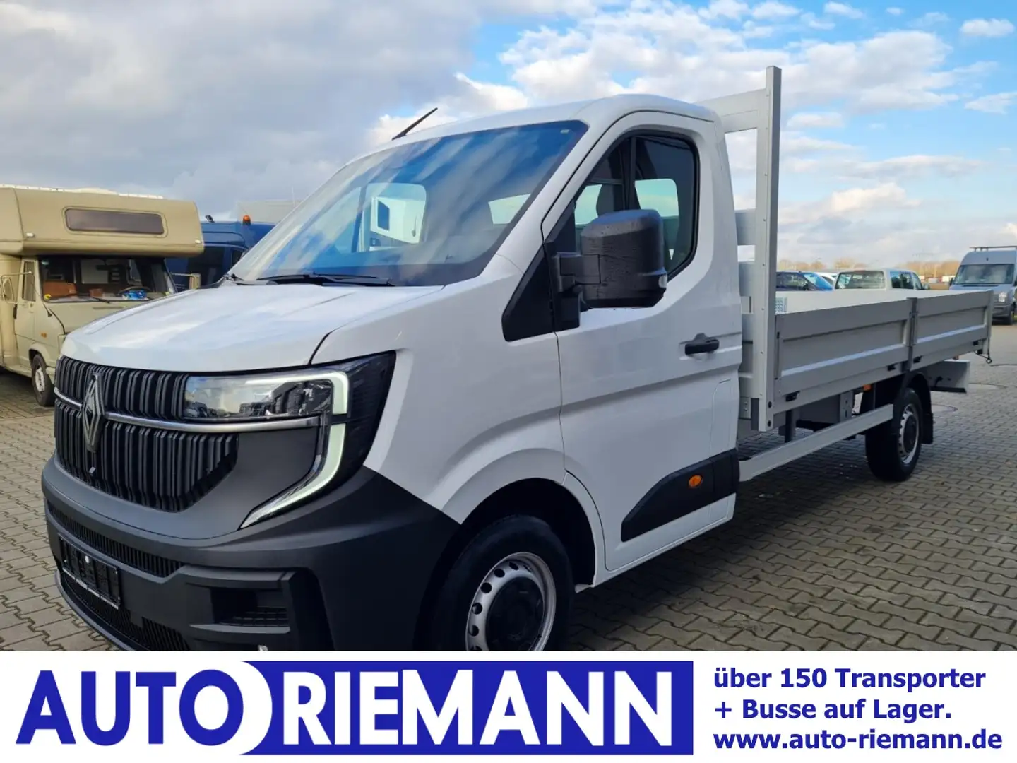 Renault Master New 35 Pritsche lang KLIMA KOMFORT TEMPOMAT Weiß - 1
