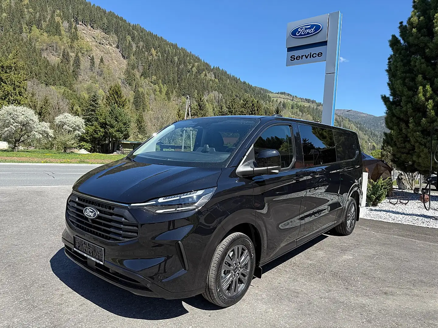 Ford Transit Custom Kasten DK 2,0 EcoBlue L2H1 320 L... Schwarz - 1