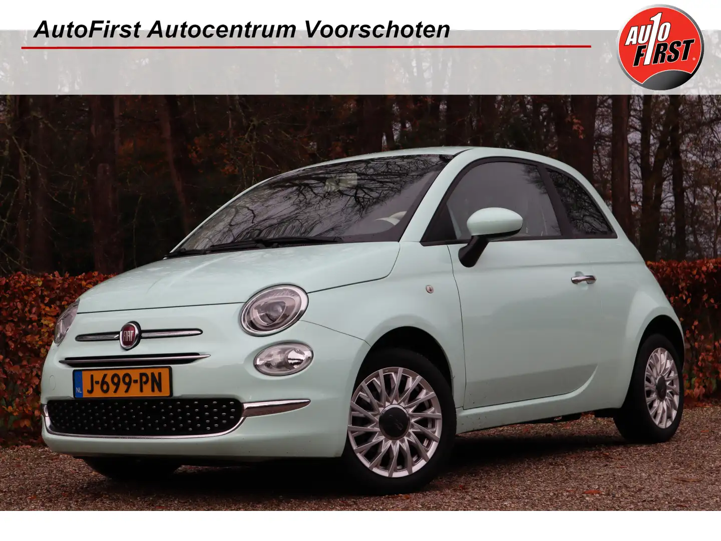 Fiat 500 1.0 Hybrid Lounge | Carplay | Cruise control | Vert - 1