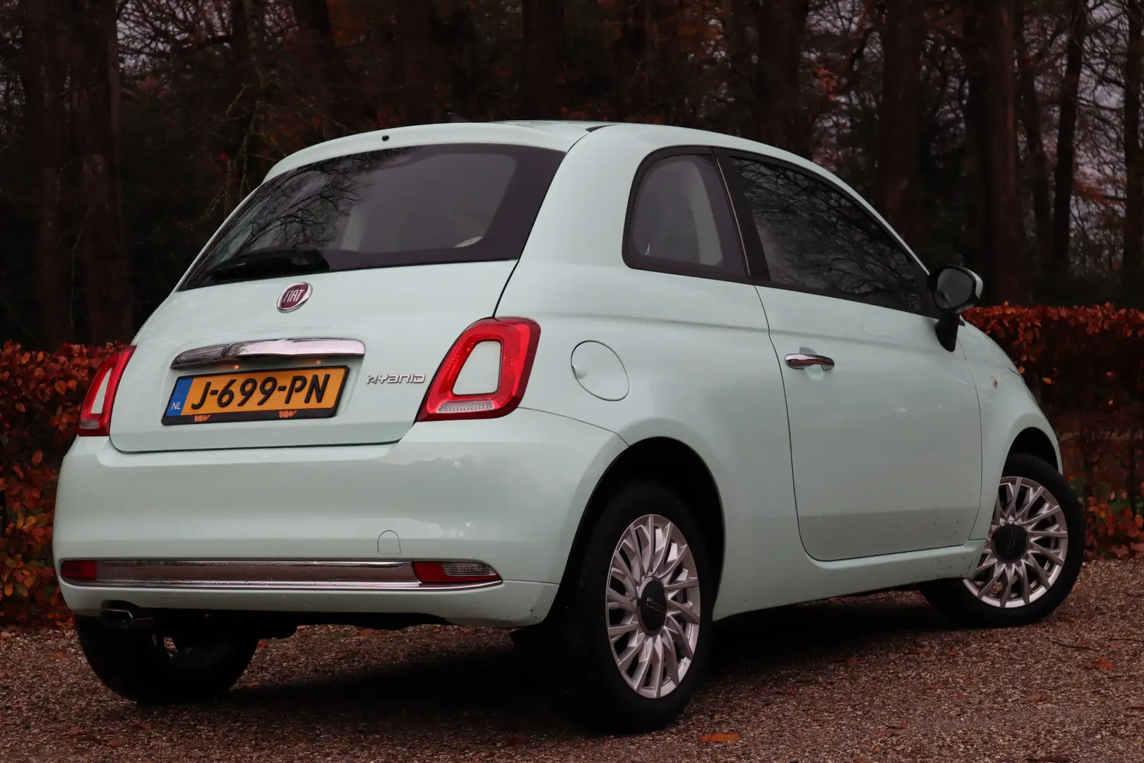 Fiat 500 1.0 Hybrid Lounge | Carplay | Cruise control | Vert - 2