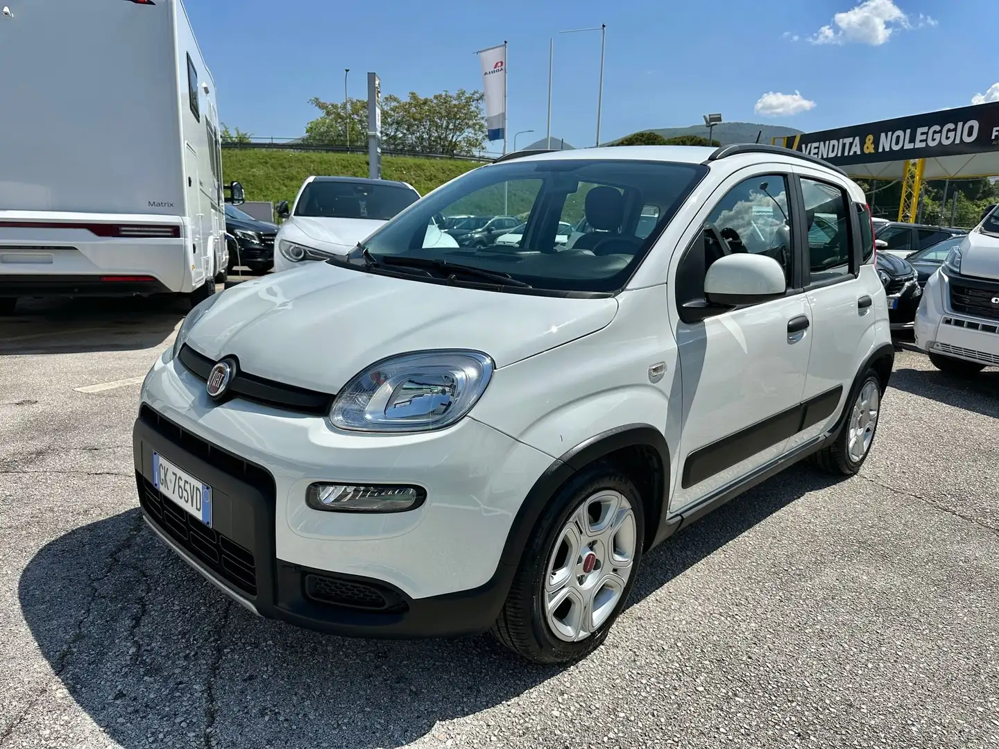 Fiat Panda firefly hybrid City Life s Blanc - 1