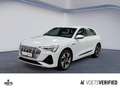 Audi e-tron S Line 50 quattro B&O+RearView+LED Weiß - thumbnail 1
