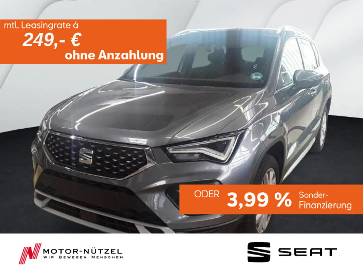 SEAT Ateca 1.5 TSI DSG X-PERIENCE LED+NAV+ACC+SHZ+RFK Grau - 1