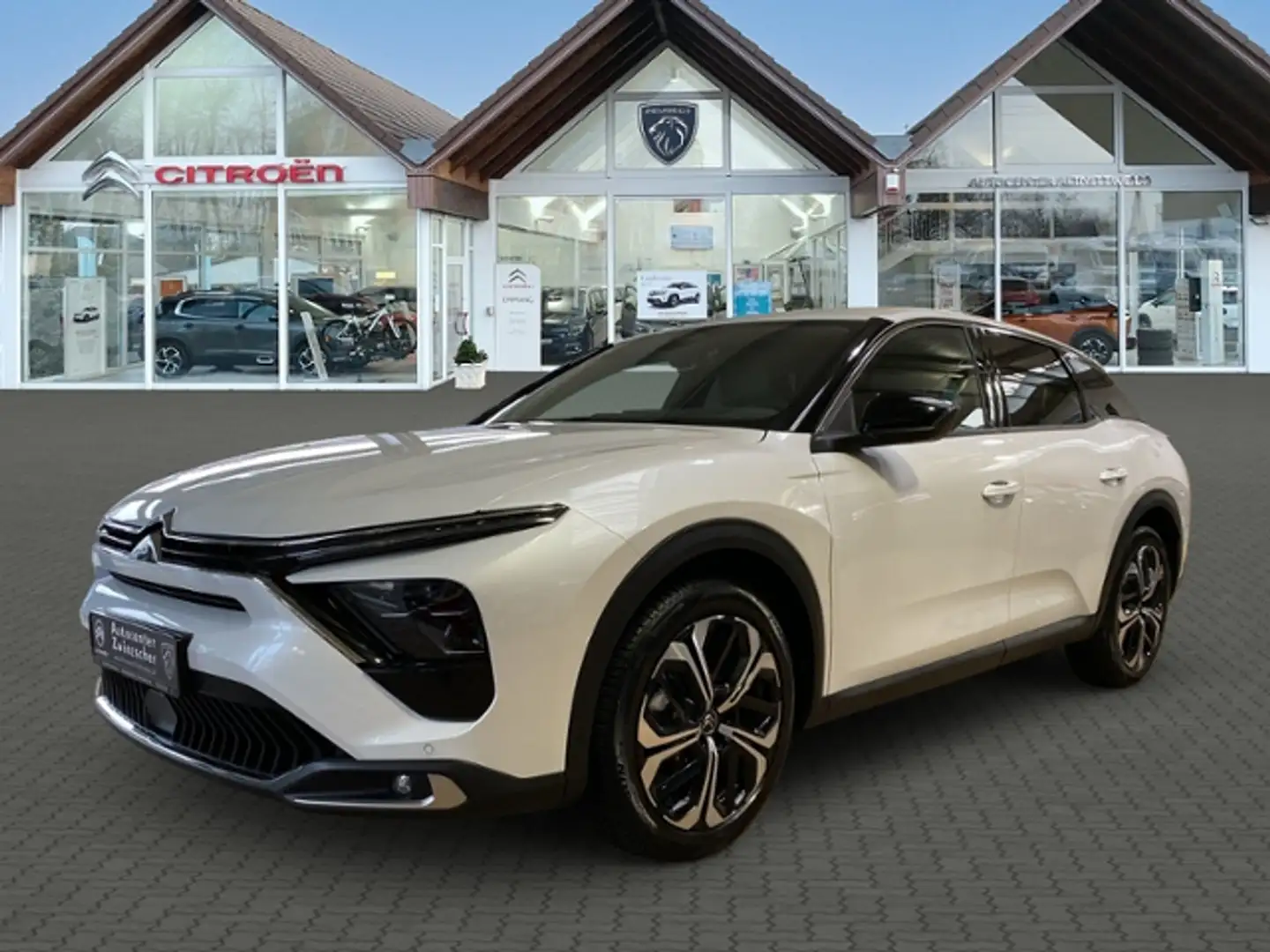 Citroen C5 X Plus Puretech 130 EAT8 Blanc - 1