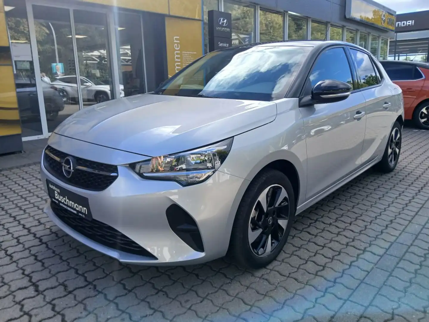 Opel Corsa-e Edition +RÜCKFAHRKAMERA+SITZHEIZUNG+ALU+ Silber - 1