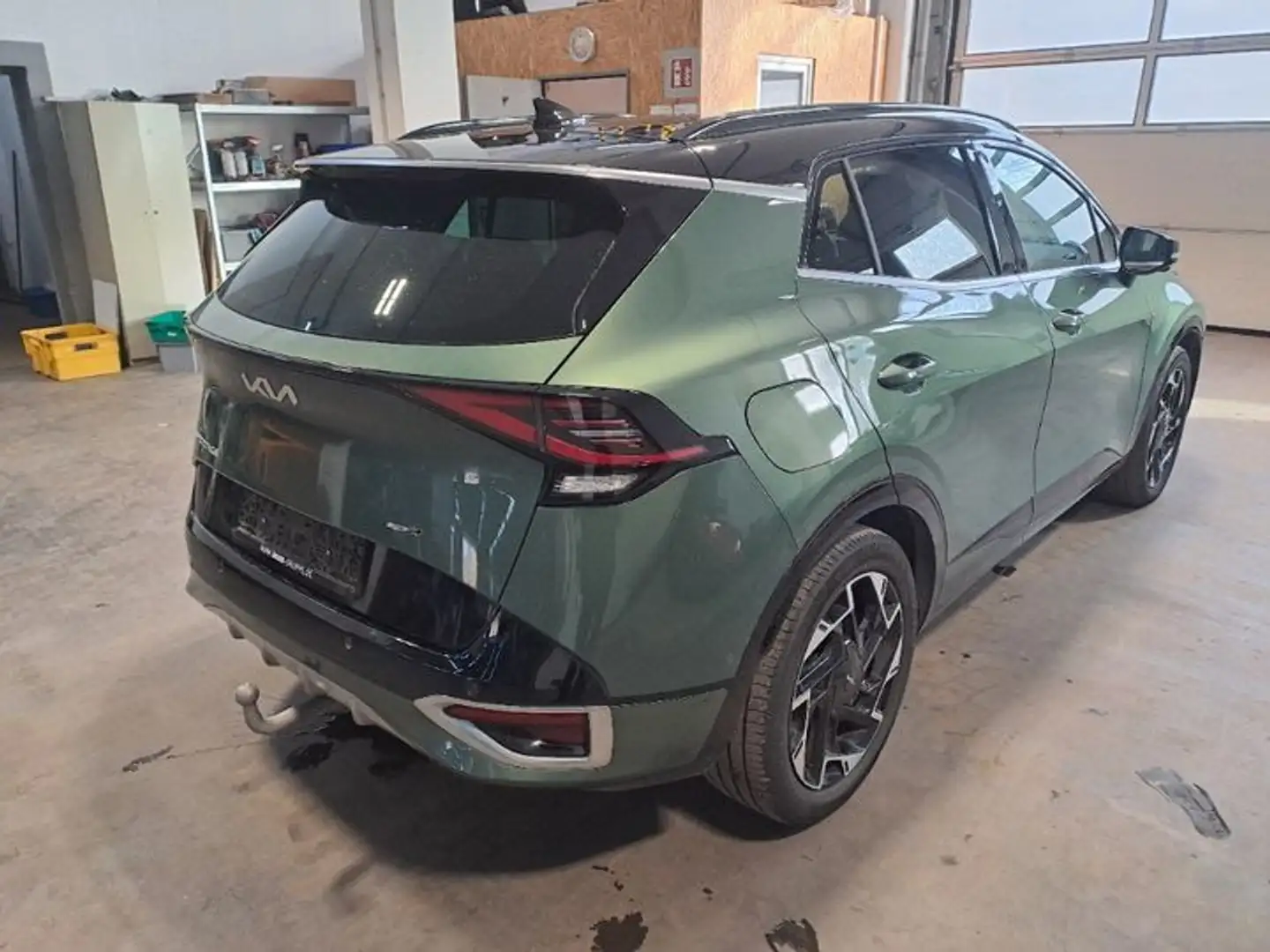 Kia Sportage GT-Line Plug-Hybrid 4WD Pano SiKlima AC Grün - 2