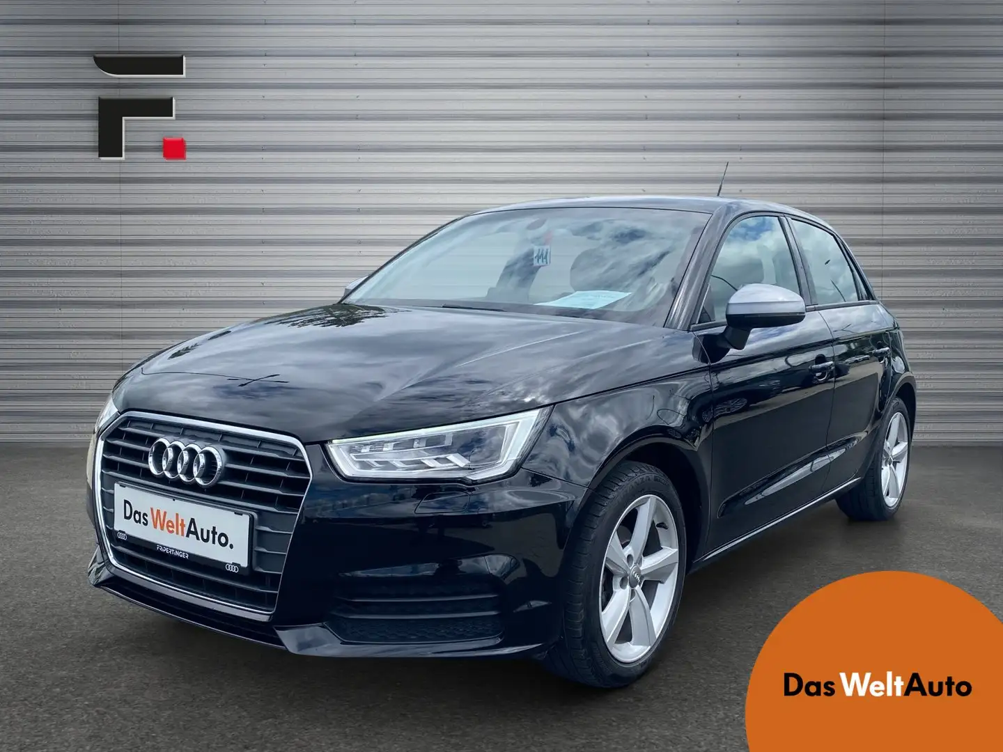 Audi A1 1.0 TFSI intense Schwarz - 1