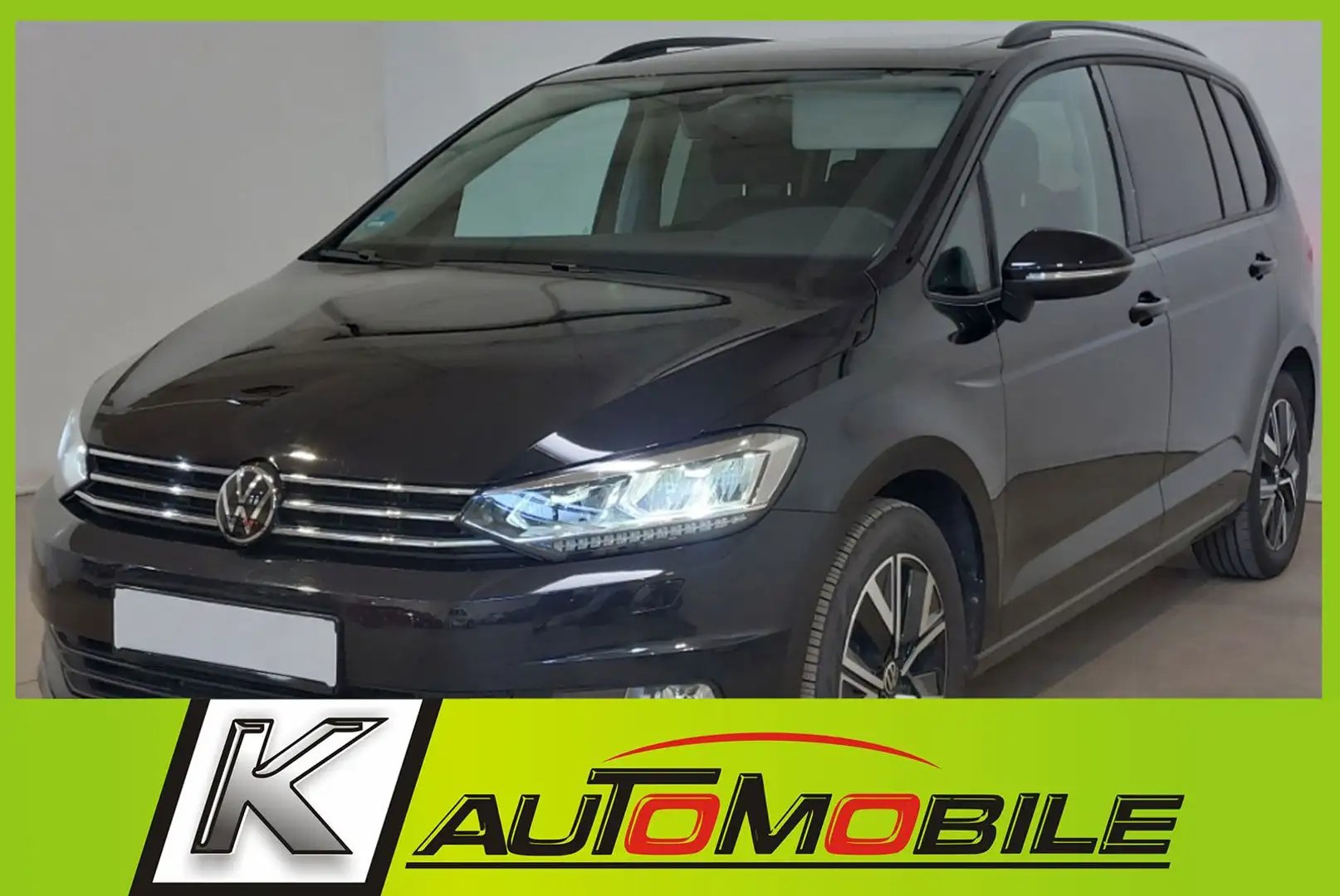 Volkswagen Touran 1,5 TSI LED+Kamera+Panorama+7-Sitzer+AHK Schwarz - 1