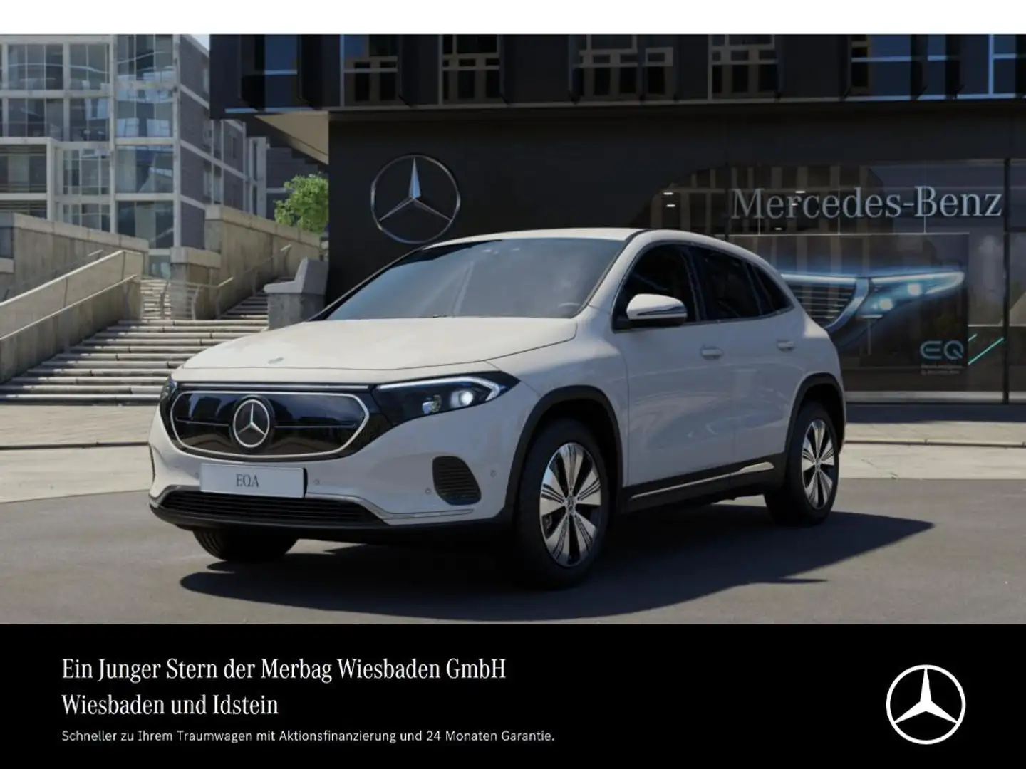 Mercedes-Benz EQA 250 PROGRESSIVE DISTRONIC MBUX KAMERA LED Blanc - 1