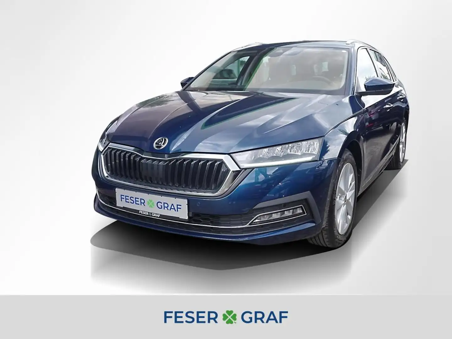 Skoda Octavia Combi 2.0 TDI First Edition DSG RüKa Bleu - 1