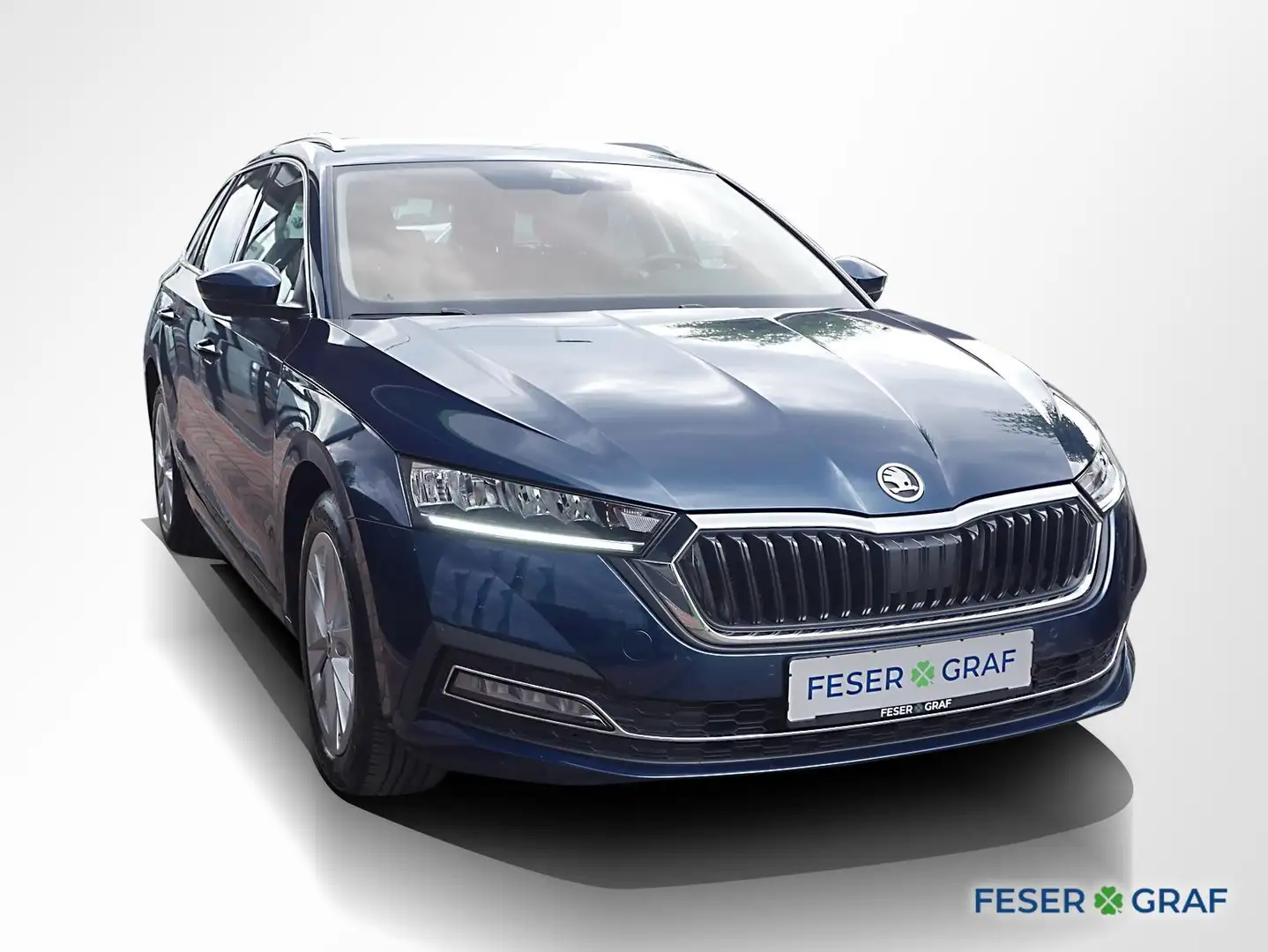 Skoda Octavia Combi 2.0 TDI First Edition DSG RüKa Bleu - 2