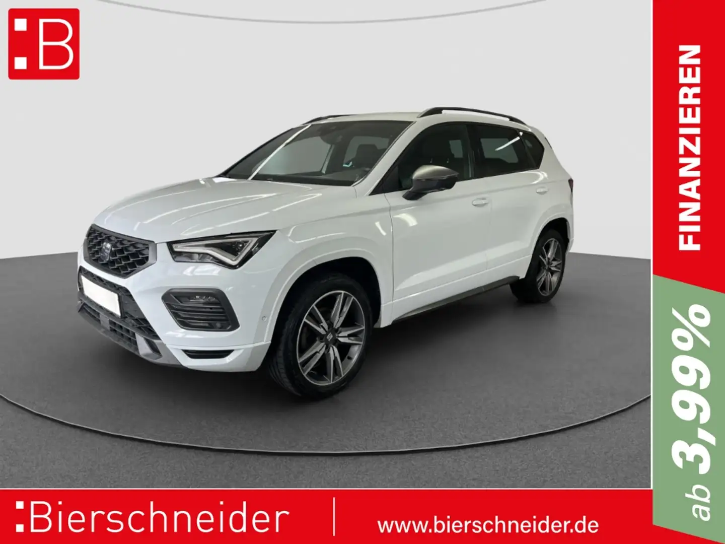 SEAT Ateca 1.5 TSI DSG FR AHK NAVI REAR VIEW SHZ Weiß - 1