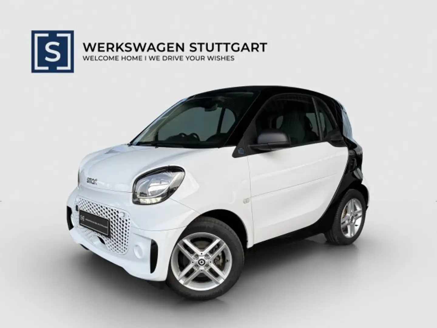 smart forTwo fortwo EQ passion 22kW-Lader Park PlusP Alu DAB Weiß - 1