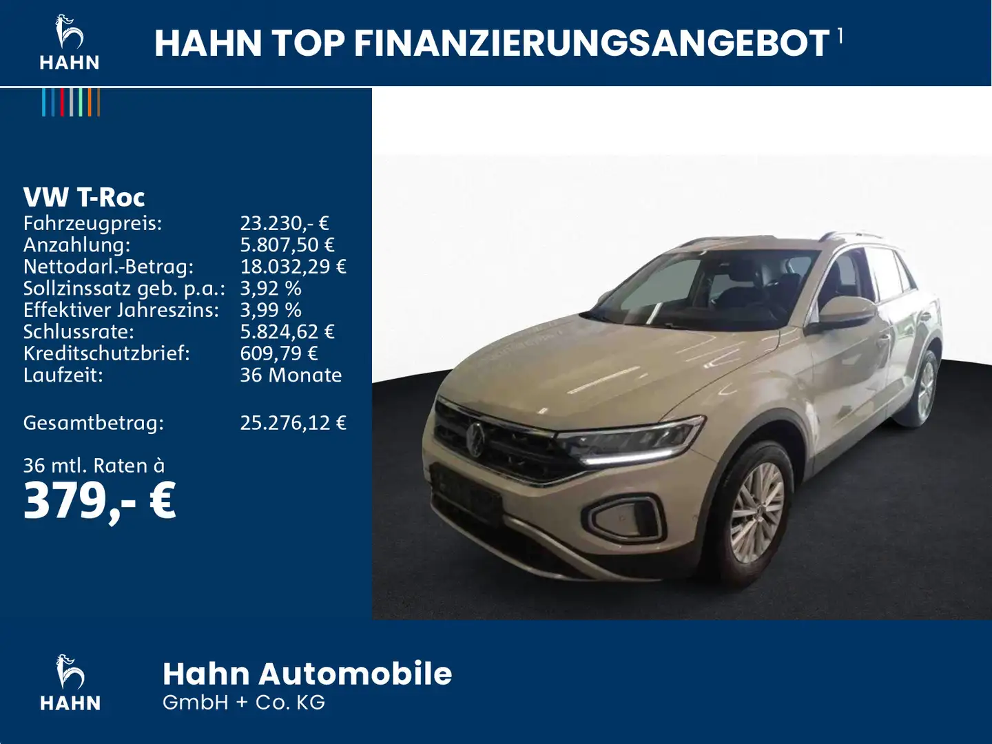 Volkswagen T-Roc 1.5 TSI Life ACC LED PDC Sitzhzg Grau - 2