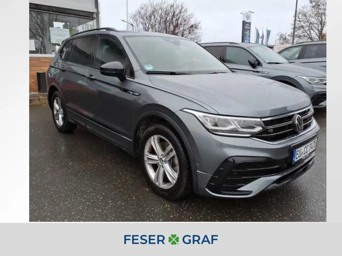 Volkswagen Tiguan Allspace 2.0 TSI DSG R-Line 4M BLACK AHK Grau - 1