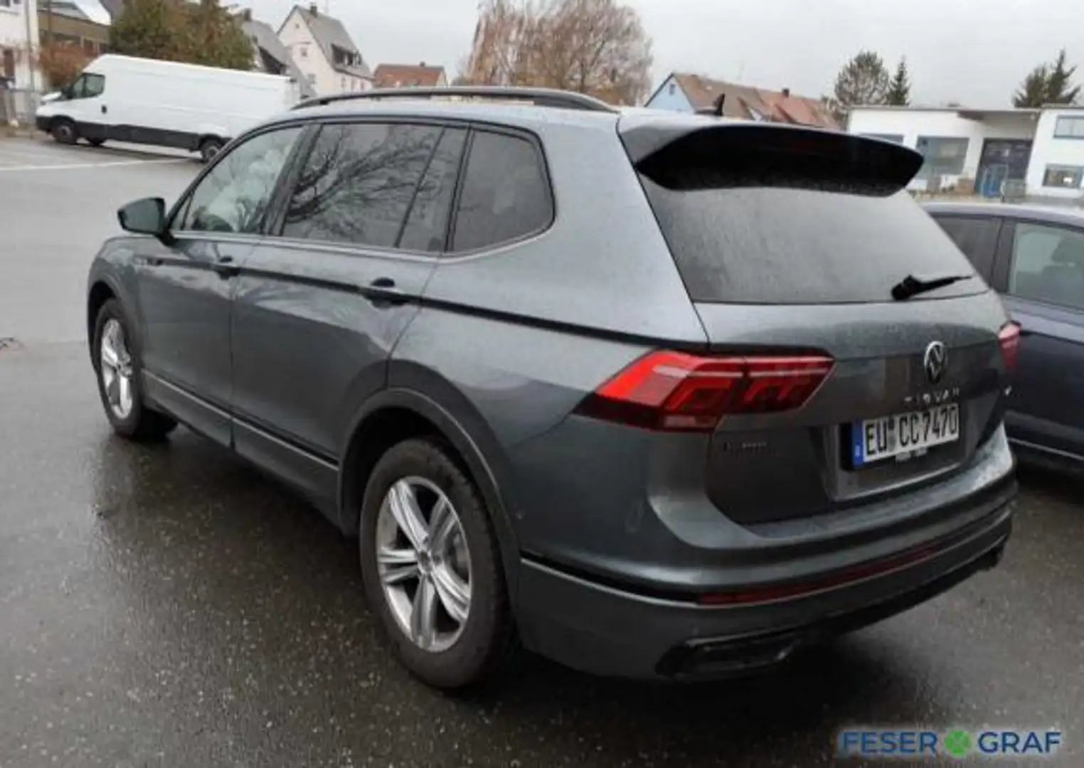 Volkswagen Tiguan Allspace 2.0 TSI DSG R-Line 7-SITZE AHK Grau - 2