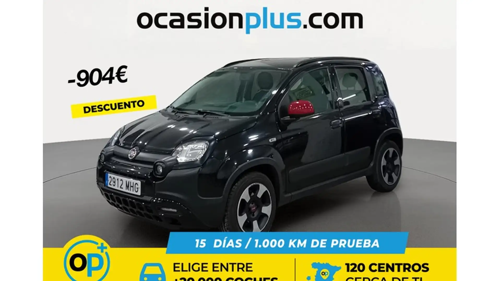 Fiat Panda 1.0 Gse Red Hybrid Negro - 1