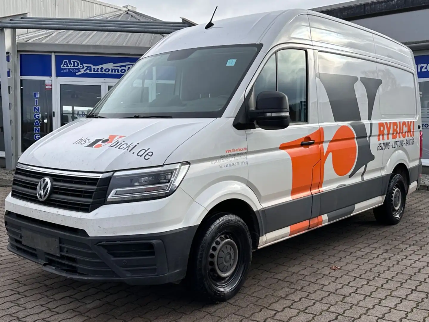 Volkswagen Crafter Kasten Kasten 35 mittellang Hochdach FWD Weiß - 1