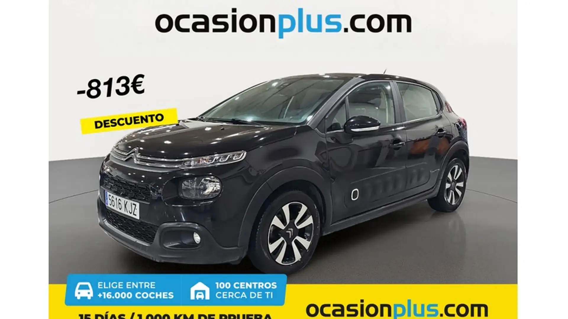 Citroen C3 1.6BlueHDi S&S Feel 75 Noir - 1