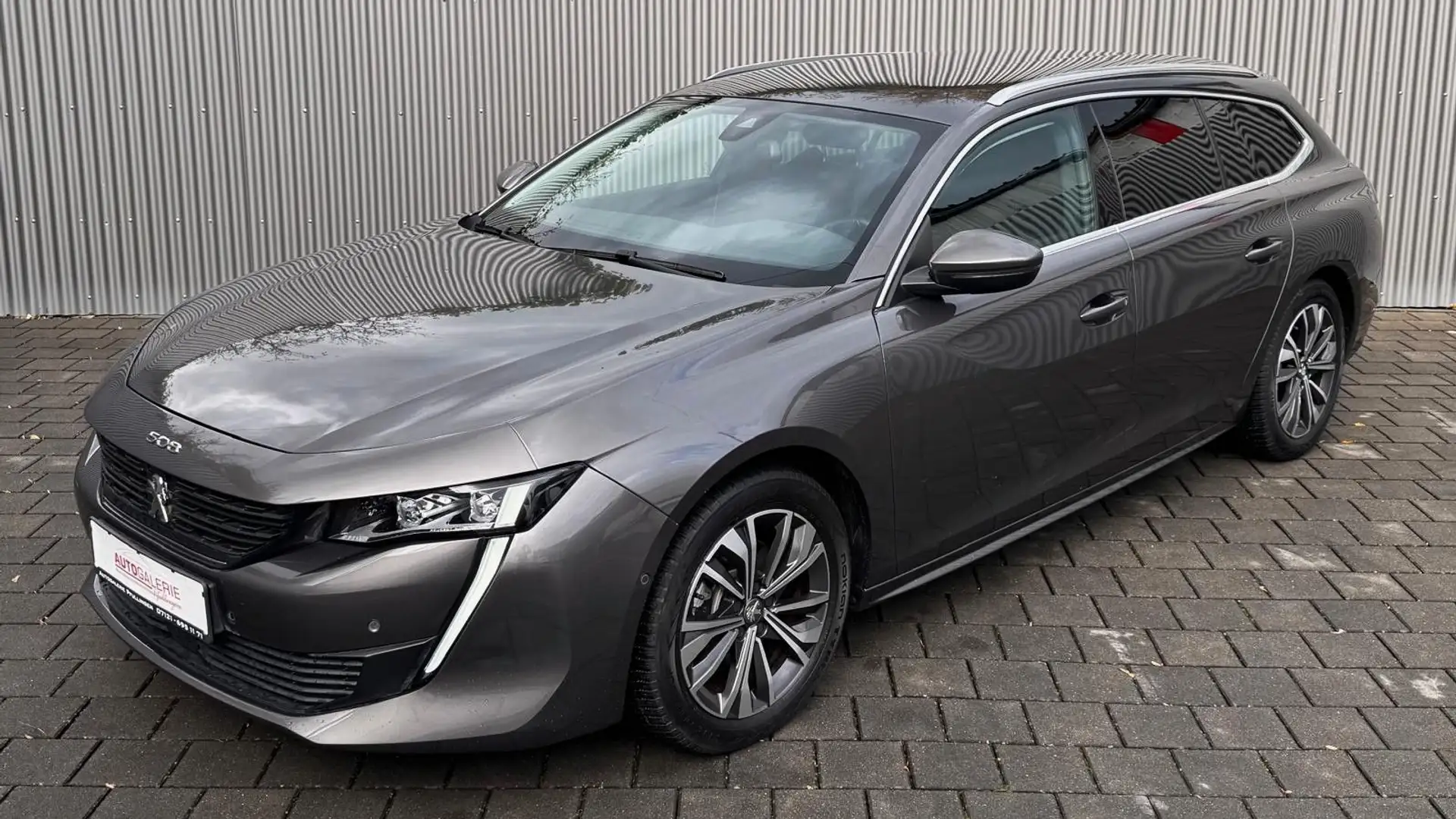 Peugeot 508 SW Allure Navi Tempomat SHZ Kamera 1.Hand Gris - 1
