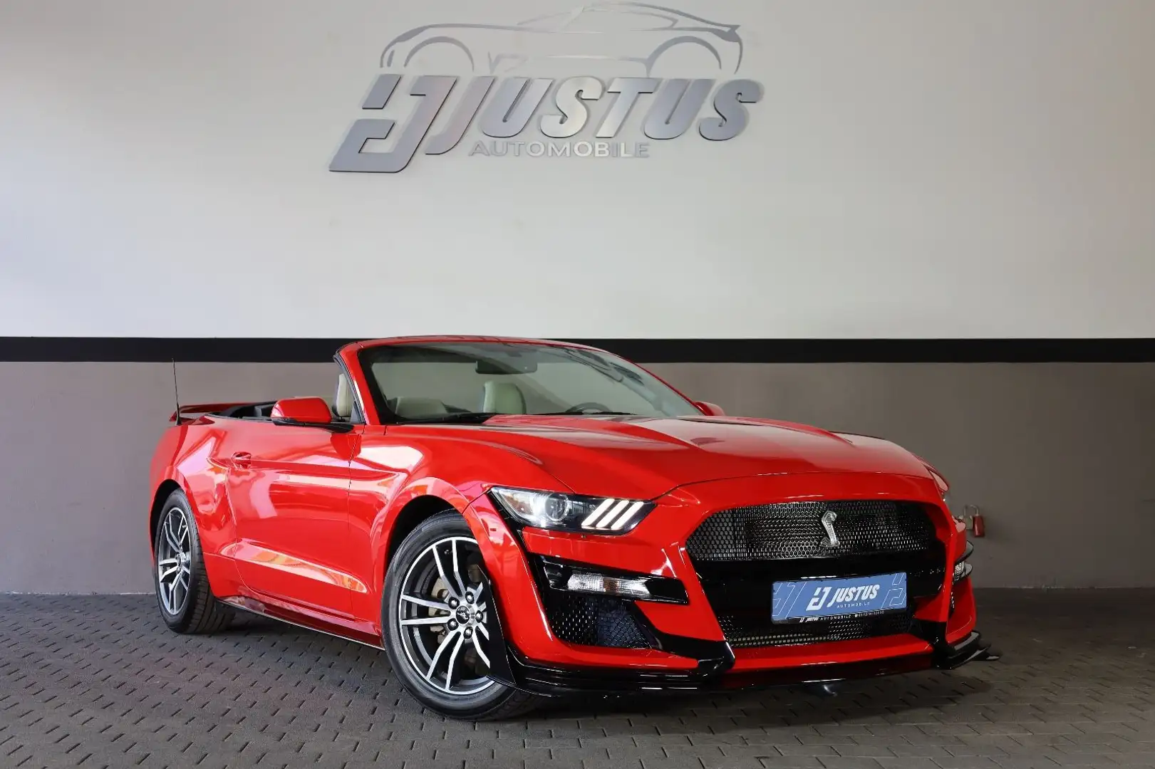 Ford Mustang 2.3 EcoBoost/BTH/MFL/TEMP/SHZ/SBL/R18 Red - 1