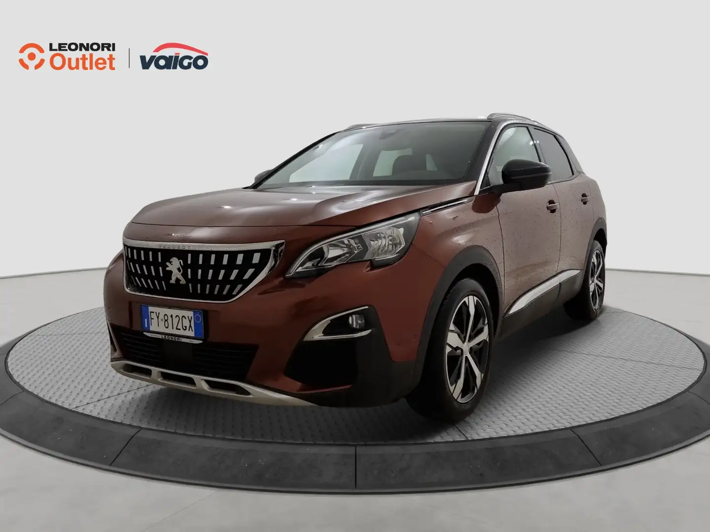 Peugeot 3008 1.5 BlueHDi Allure Marrone - 1