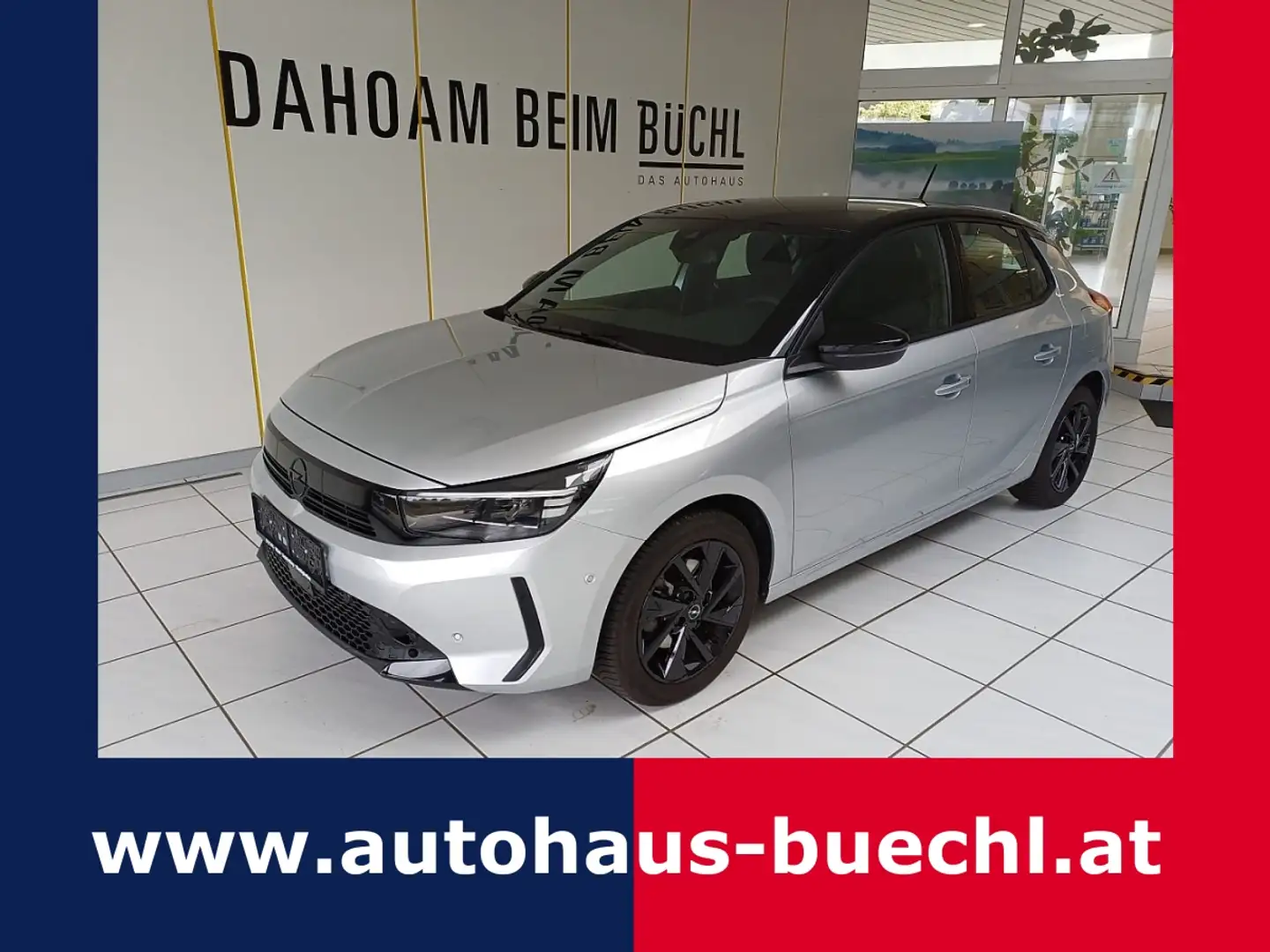 Opel Corsa GS 1,2 Turbo 100 Argent - 1