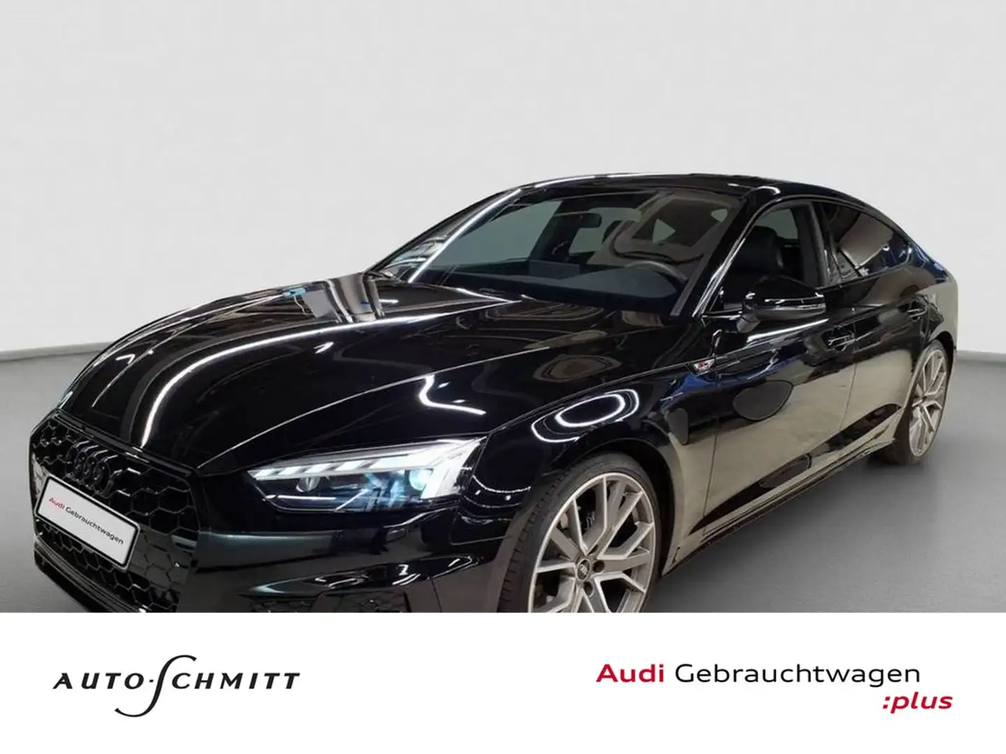 Audi A5 Sportback 35 TDI S line Black Edition Matrix B&O Noir - 1
