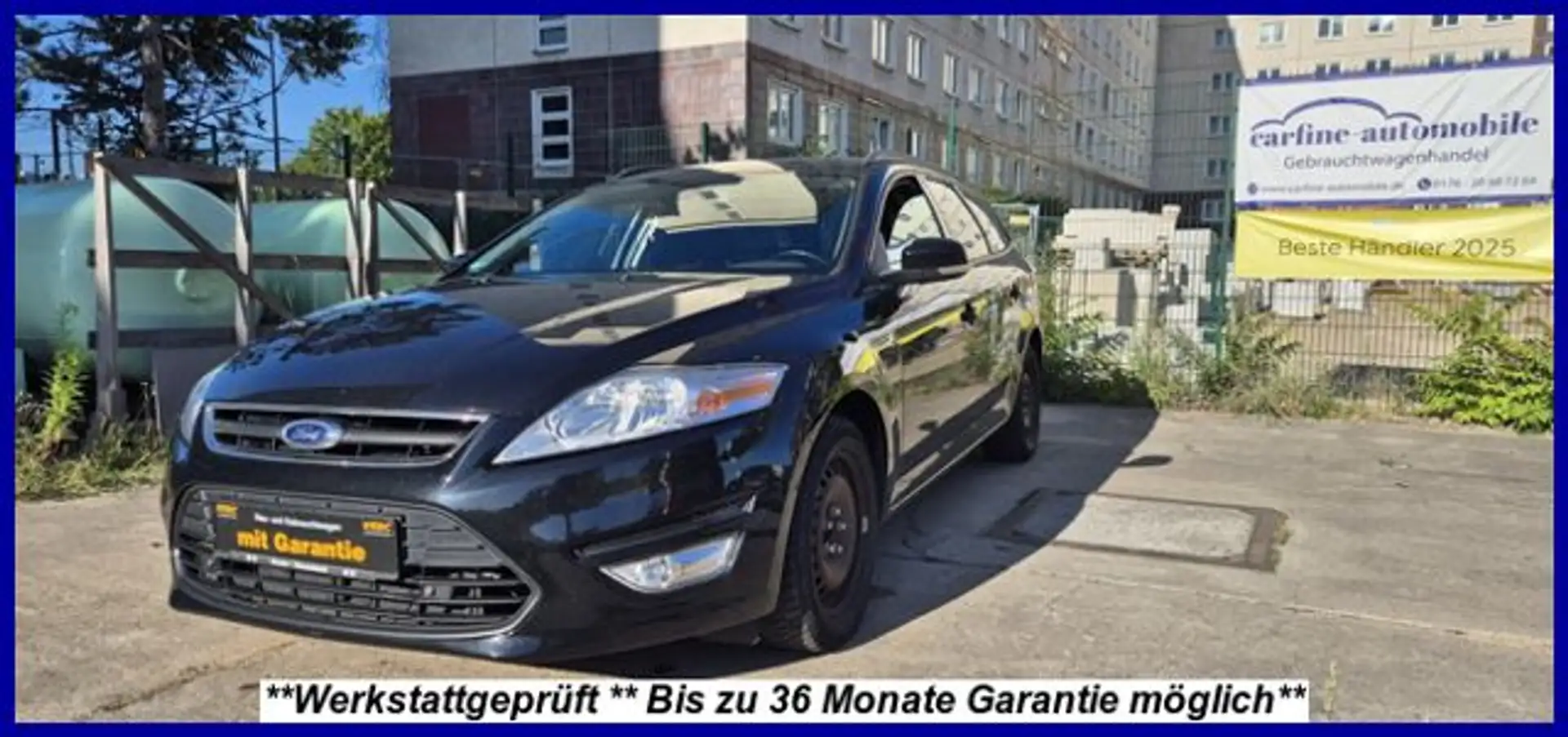 Ford Mondeo Turnier Aut 175TKM Navi PDC AHK GARANTIE Noir - 1