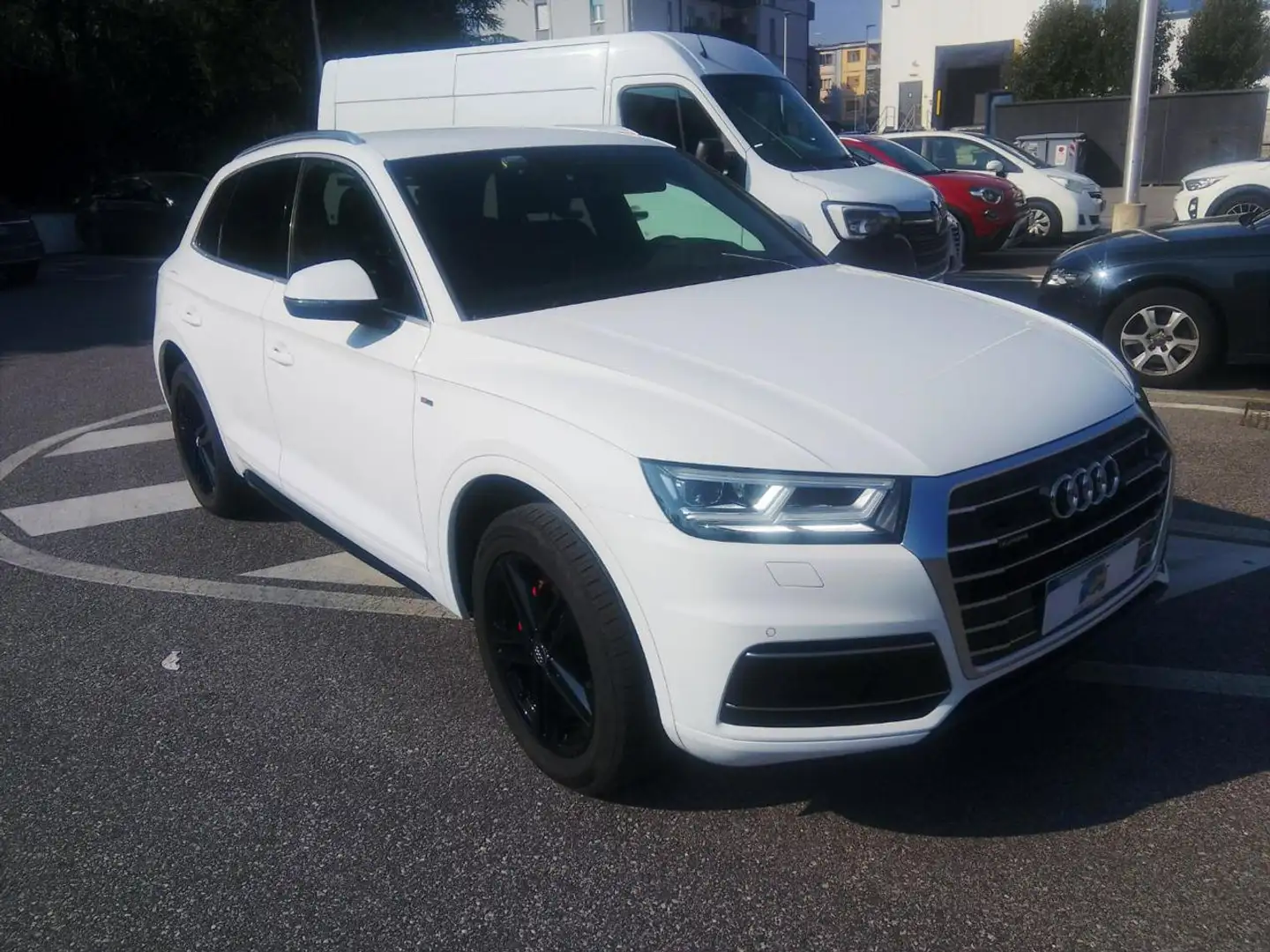 Audi Q5 2.0 TDI 190 CV quattro S tronic S line plus Blanc - 1