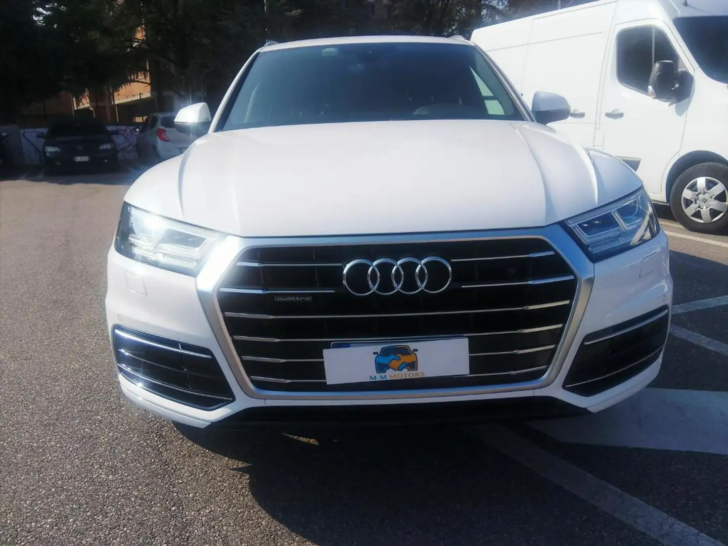 Audi Q5 2.0 TDI 190 CV quattro S tronic S line plus Blanc - 2