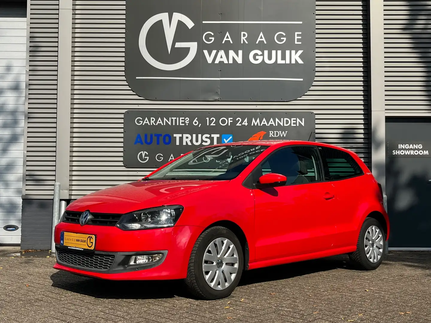 Volkswagen Polo 1.2 Team Clima,Cruise,Isofix,ElektrRamen+Spiegels, Rot - 1